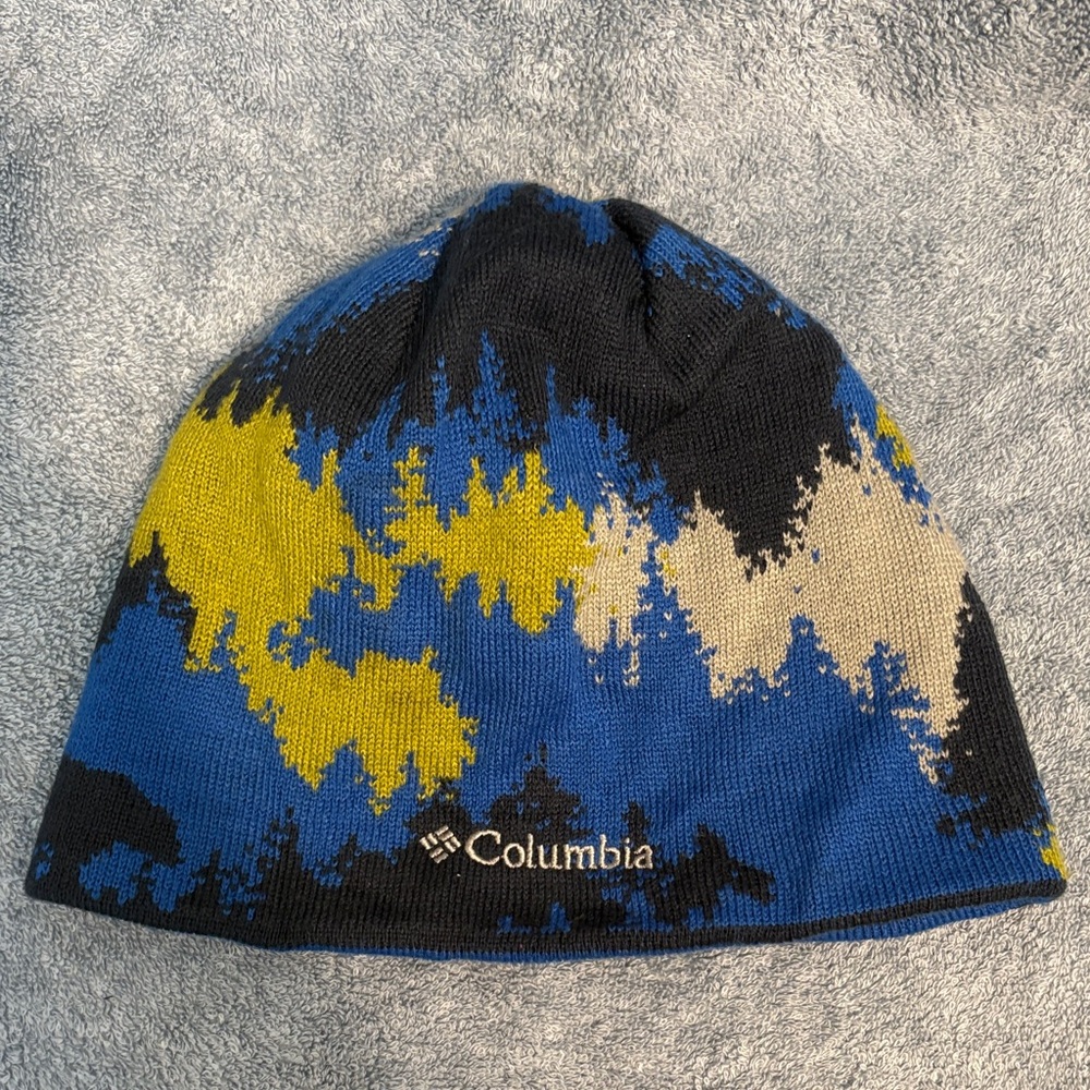 Columbia Multicolor - Striped Reversible Knit Beanie